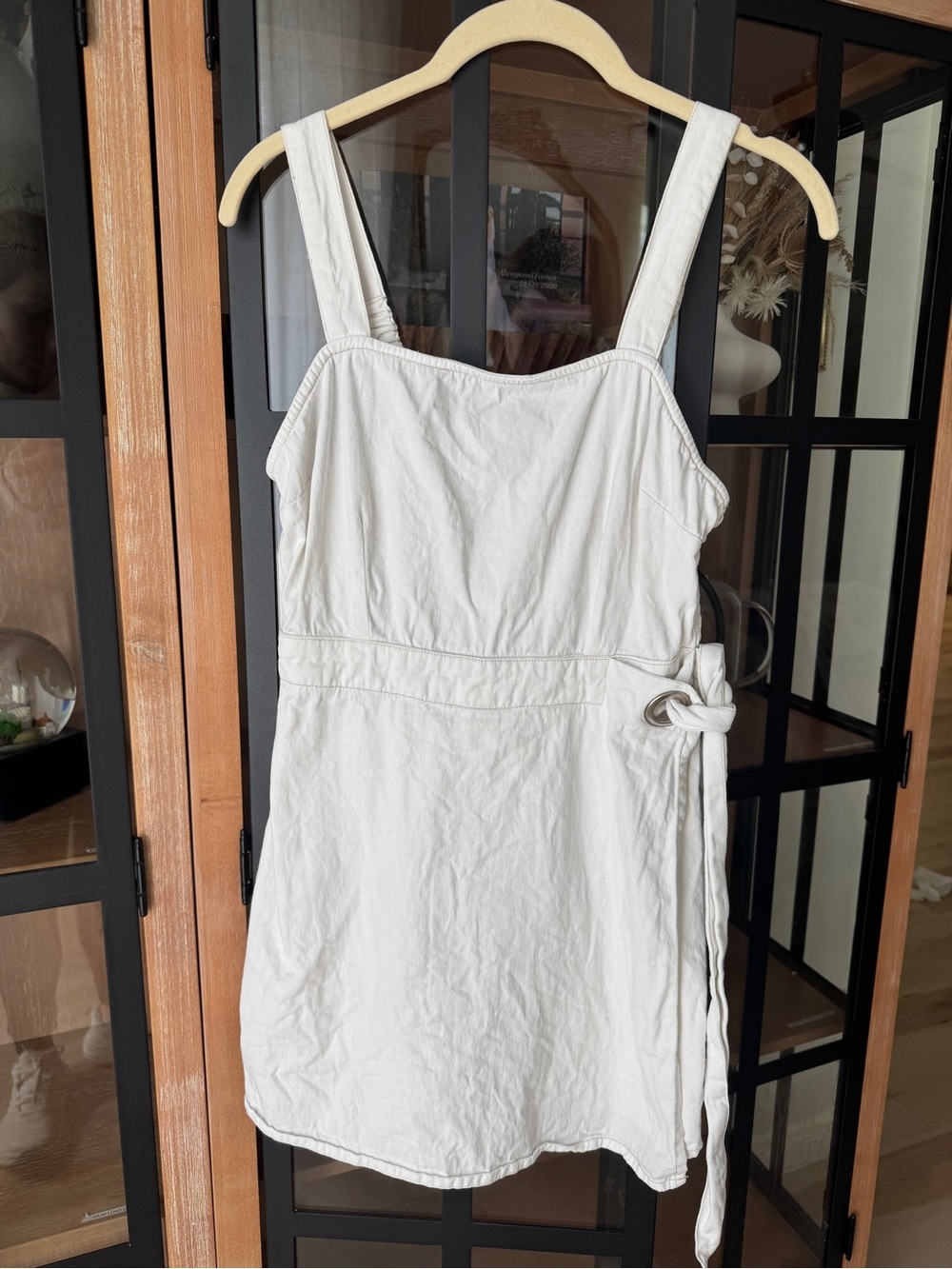 Sincerely Jules romper skort dress wrap tie front cotton smocked